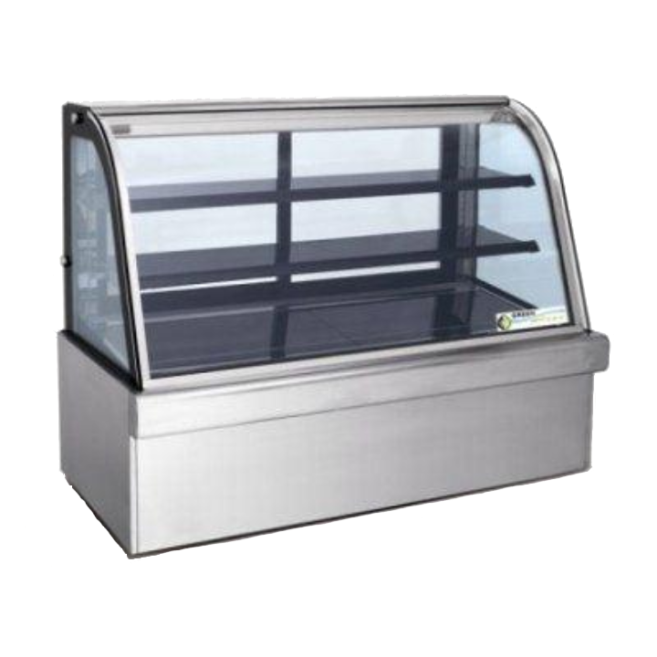 1.2m Curved Cake Display Fridge
