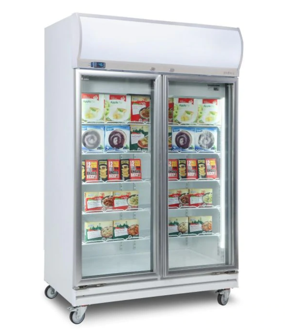 2 door CCE Upright Display Freezer